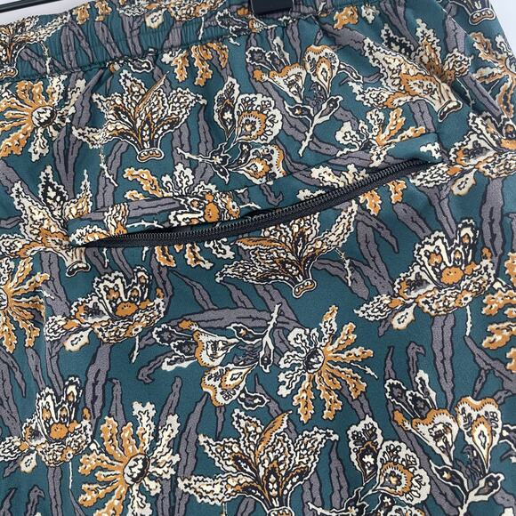 THEORY Trunk Shorts Extra Large Track Swim Sabal Palm Designer Luxury Mens Beach - Picture 10 of 16